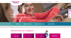 Desktop Screenshot of clienten.talant.nl
